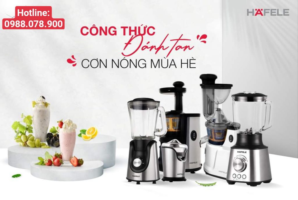 Cách sử dụng máy ép trái cây Hafele và vệ sinh thiết bị luôn sạch bóng như mới - Hotline: 0988.078.900