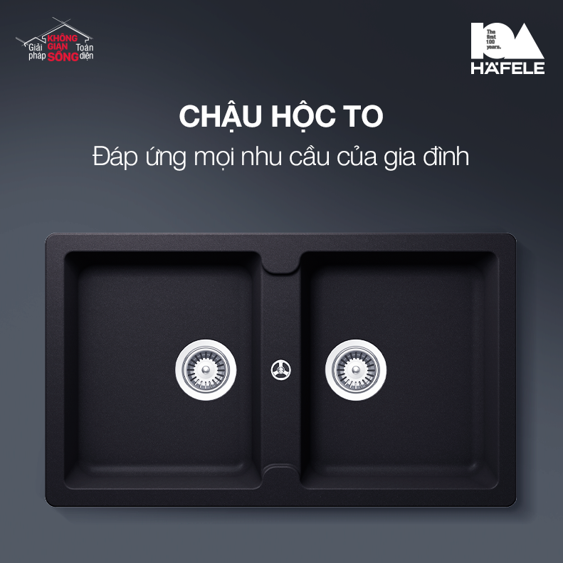 Chậu rửa đá Hafele - Hotline: 0988.078.900