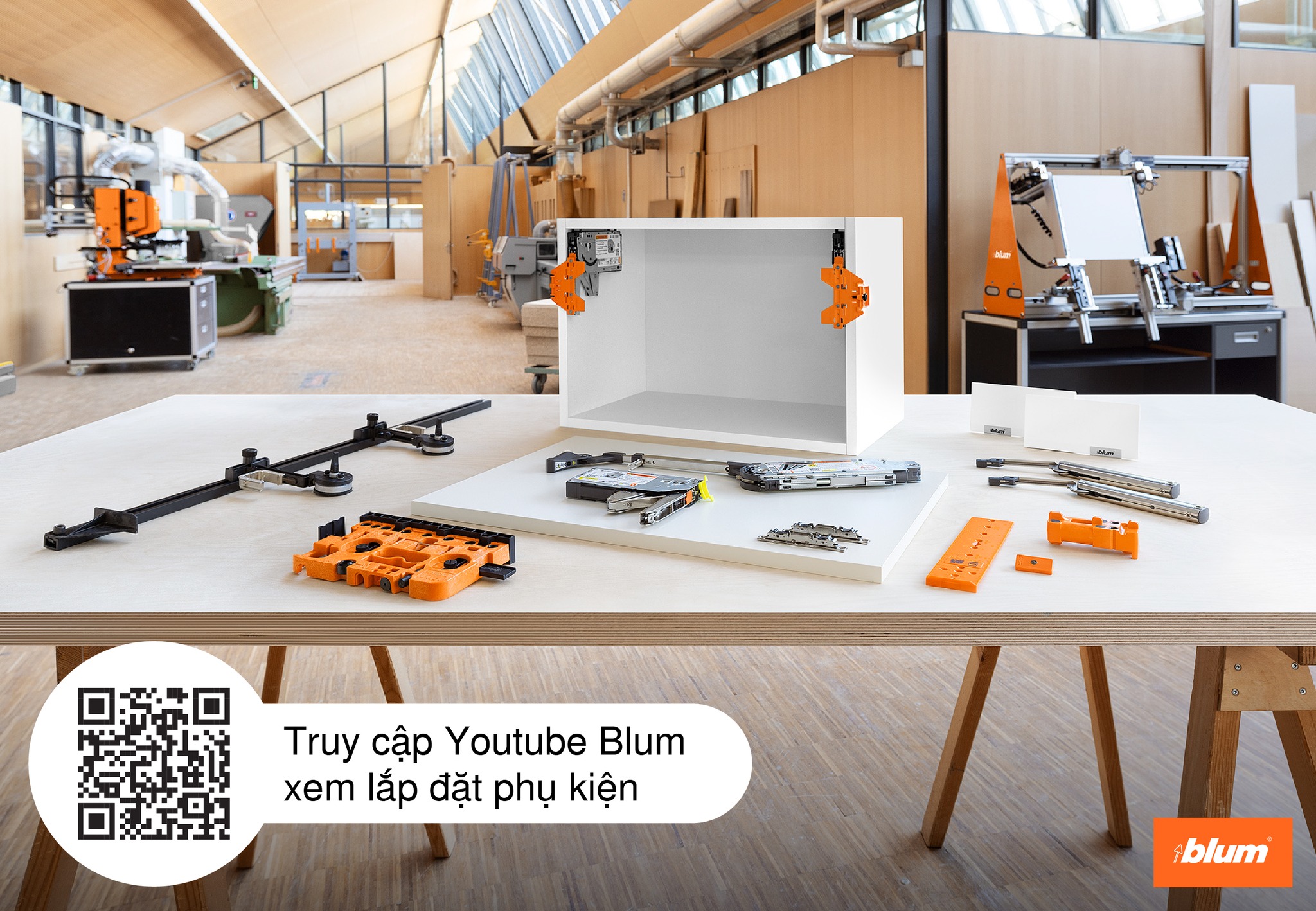 Ưu điểm của ray hộp Blum giảm chấn