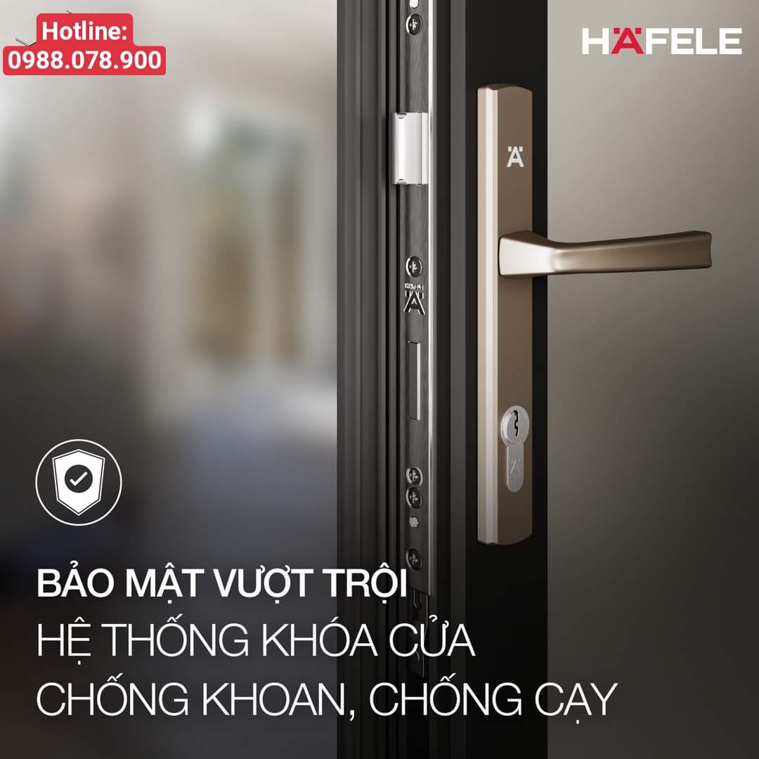 KHÓA CỬA GỖ HAFELE VÀ NHỮNG LƯU Ý KHI LỰA CHỌN